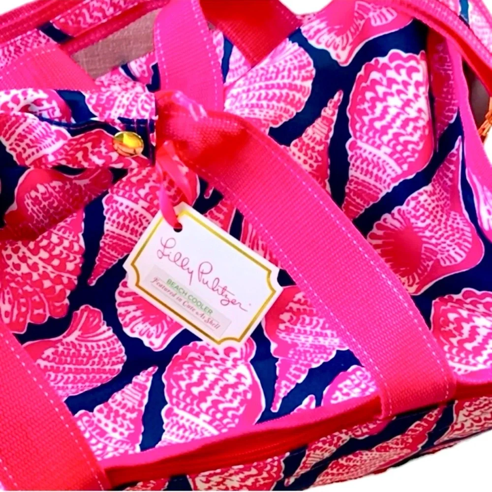 NWT Lilly Pulitzer Insulated Beach Picnic Cooler Tote Shoulder Bag